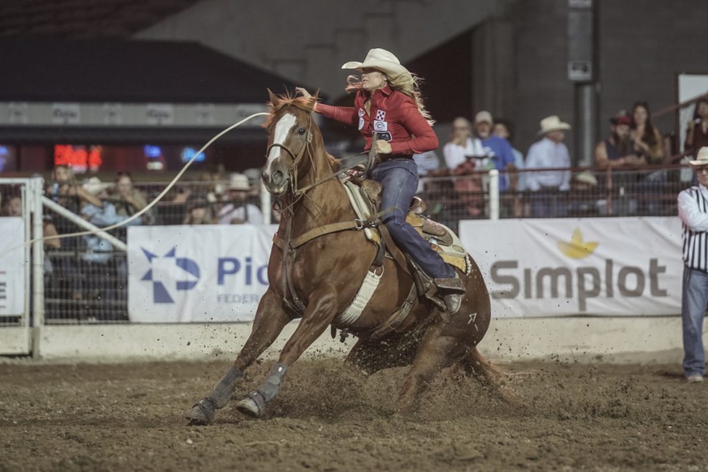 Lester Puts Faith in “Boss” to Split FirstEver Caldwell Night Rodeo