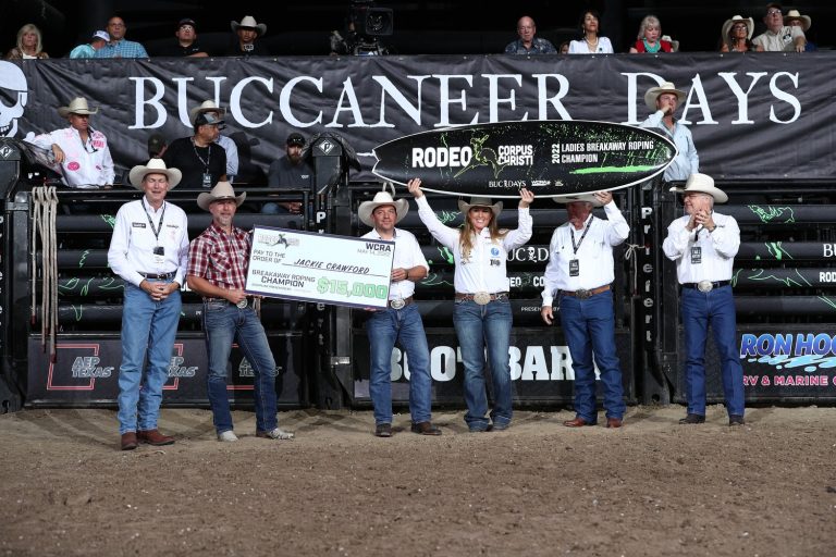 Jackie Crawford Crowned Rodeo Corpus Christi Champion & Collects $16.6k Payday