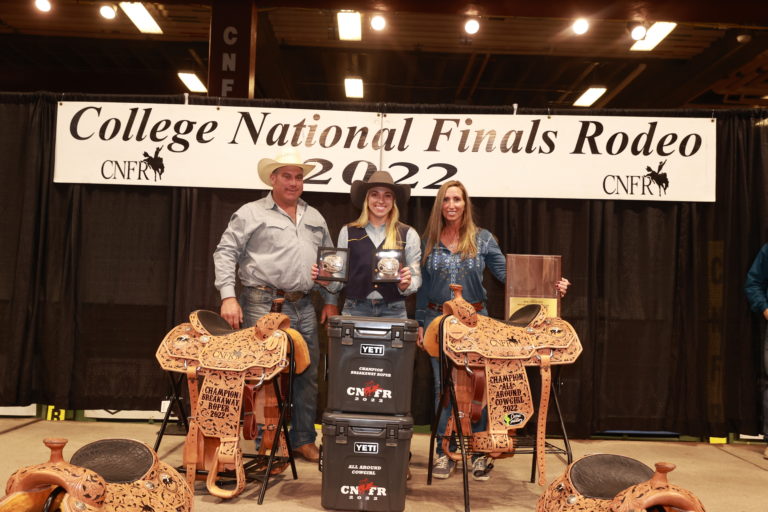 Bryana Lehrmann nominated WCRA at College National Finals Rodeo